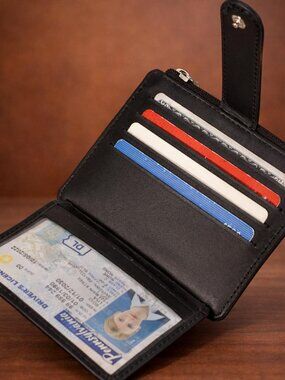 Women Genuine Leather Credit Card Holder